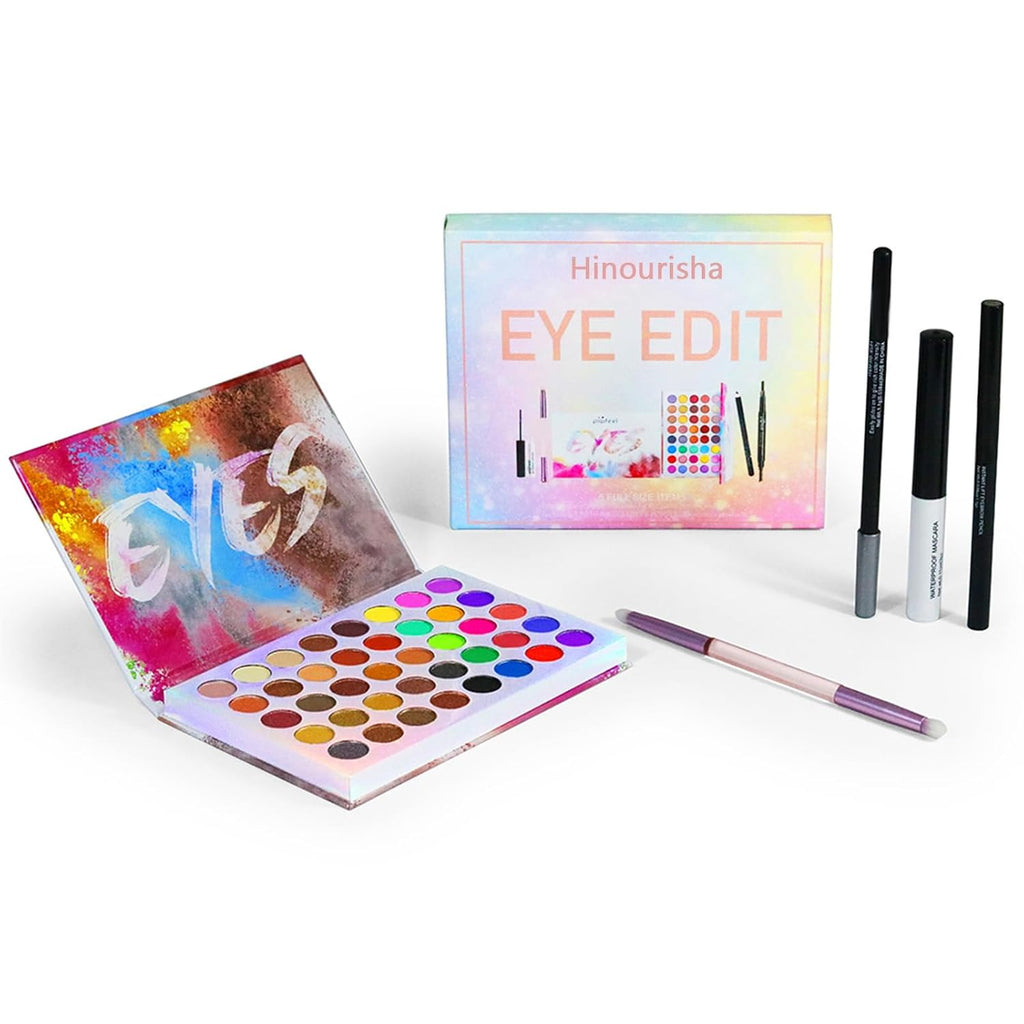 Eyeshadow Palette for Women, Teenage Full Eye Makeup Kit, Makeup Gift Set for Girls, Eye color Essential Include 40