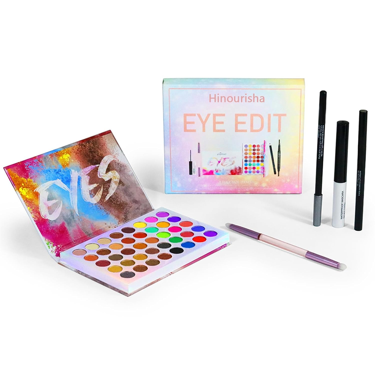 Eyeshadow Palette for Women, Teenage Full Eye Makeup Kit, Makeup Gift Set for Girls, Eye color Essential Include 40