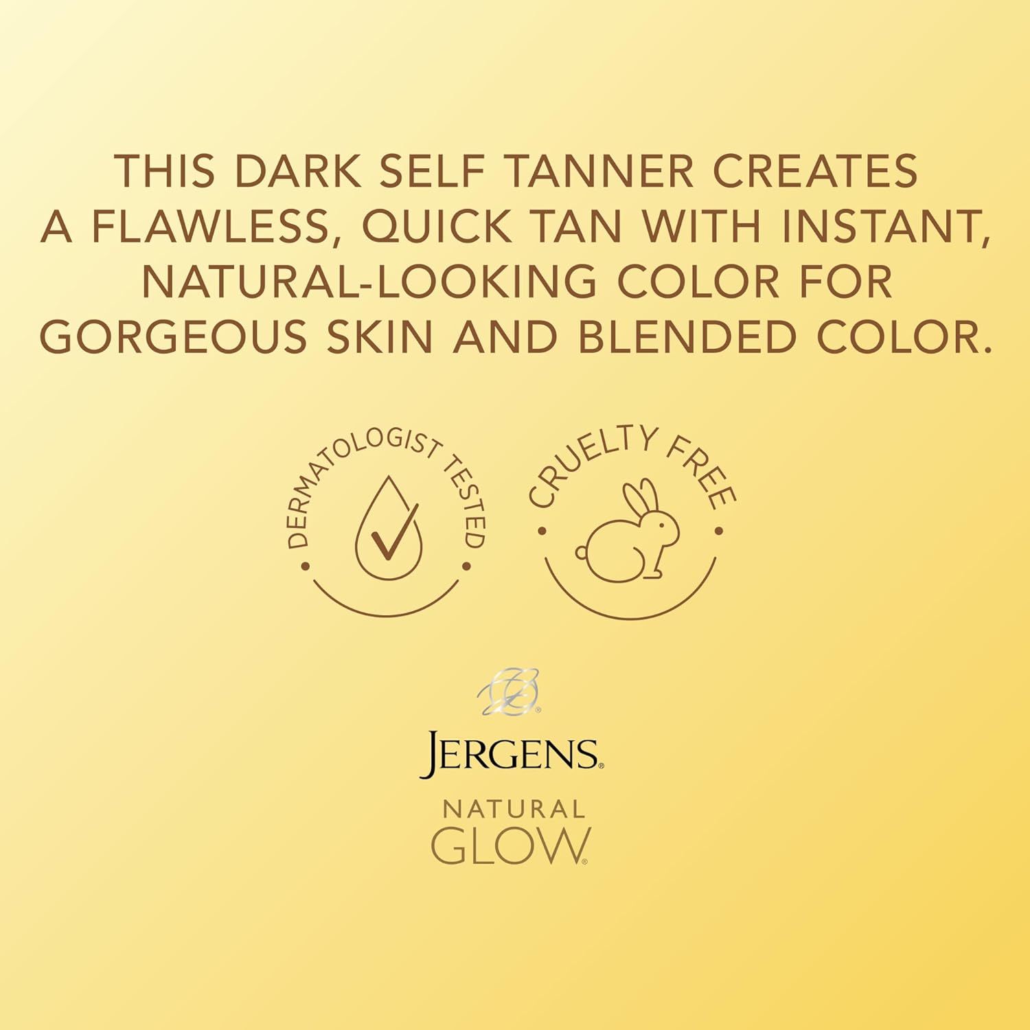 Natural Glow Self Tanner Mousse, Light Bronze Tan, 6 fl oz | Sunless Tanning Mousse, Instant Bronzer for Fair Skin