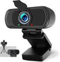 1080P Webcam with Microphone,Web Camera for Desktop Computer Laptop | Wide Angle Webcam With Tripod/Privacy