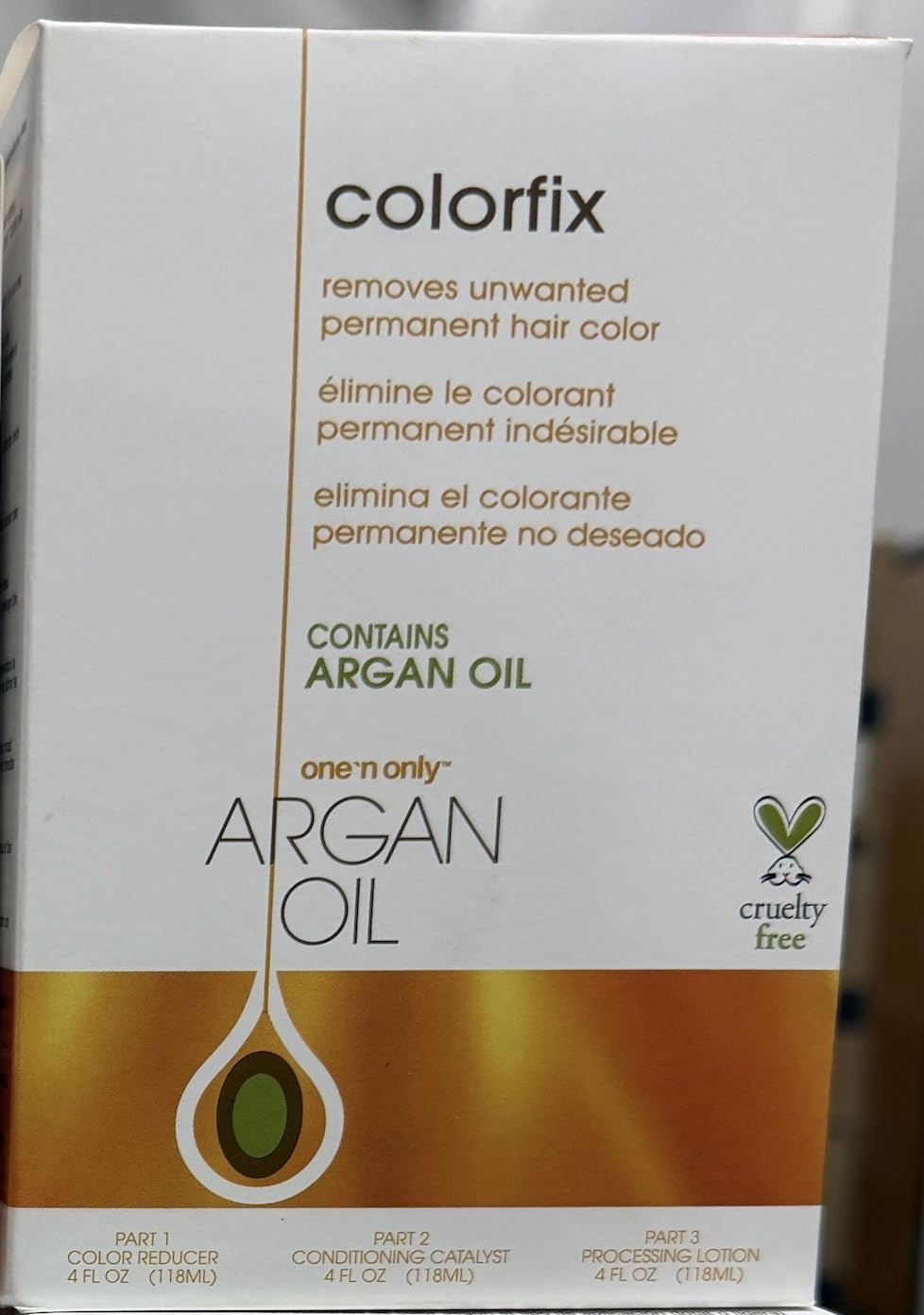 Colorfix Hair Color Remover Kit & Non-Damaging Stripper, 1 Ct