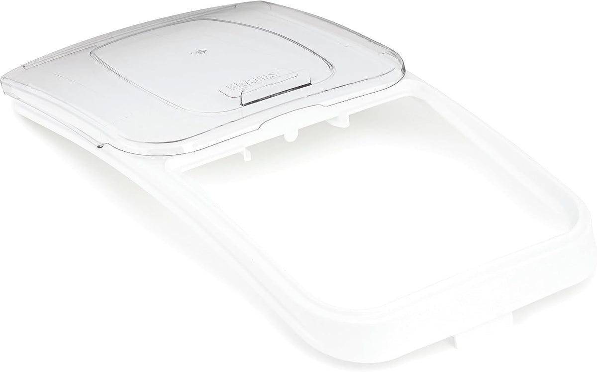 Commercial Plastic White Replacement Lid for 27-Gallon Ingredient Bins | Bakeries, Restaurants, Kitchens | (#29A-187)