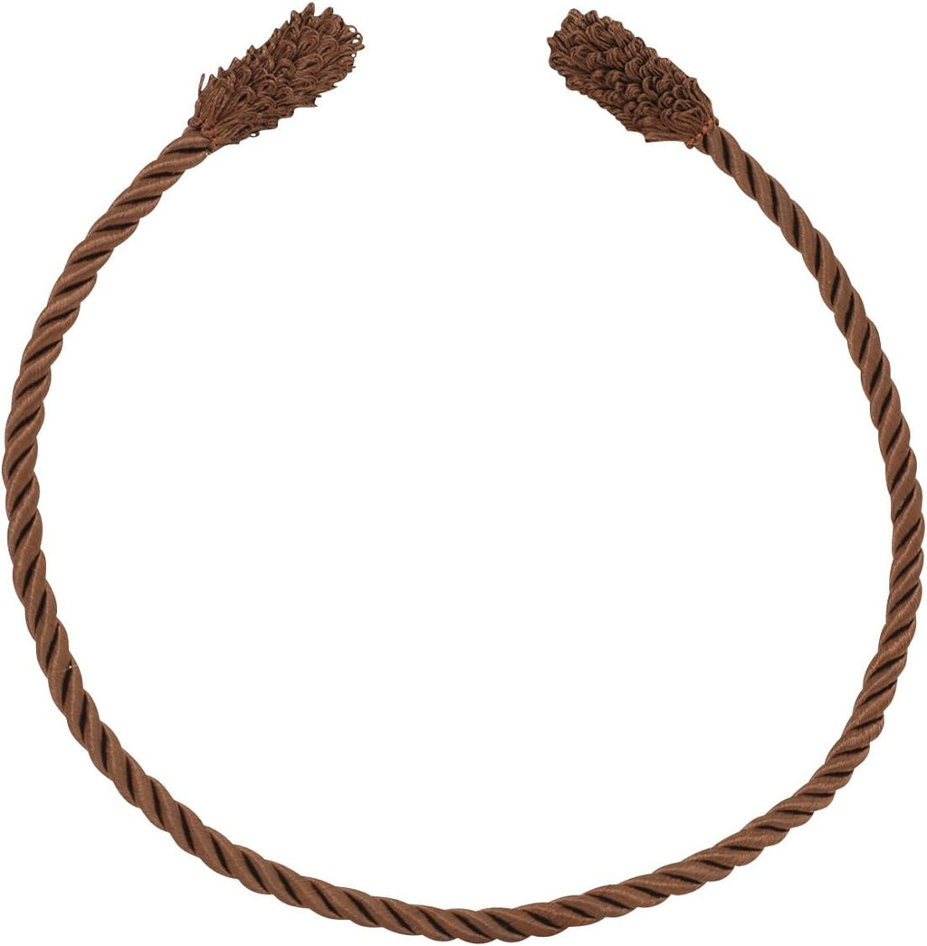 Decorative Twist Ties, 6 Pack, 20 inches (Brown)