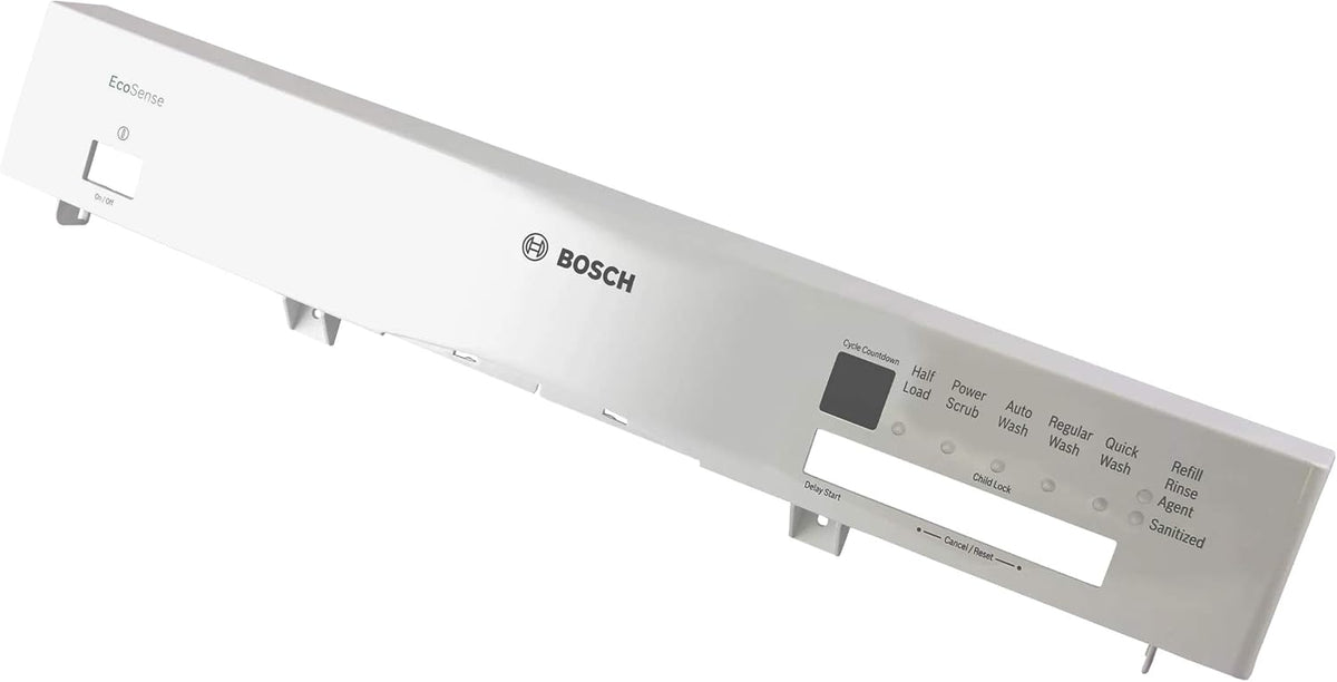 Bosch 00683956 Genuine OEM Control Panel (White) for Bosch Dishwashers