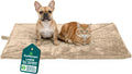 ThermaNAP Self-Warming Cat Bed for Indoor Cats & Large/Medium Dogs, Washable & Reflects Body Heat - Quilted Faux Fur