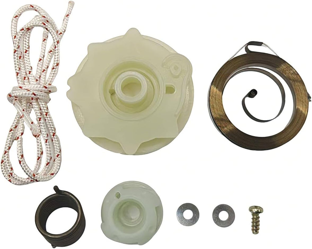 Chainsaw Recoil Starter Pulley Spring Kit Replacement Part 530071966