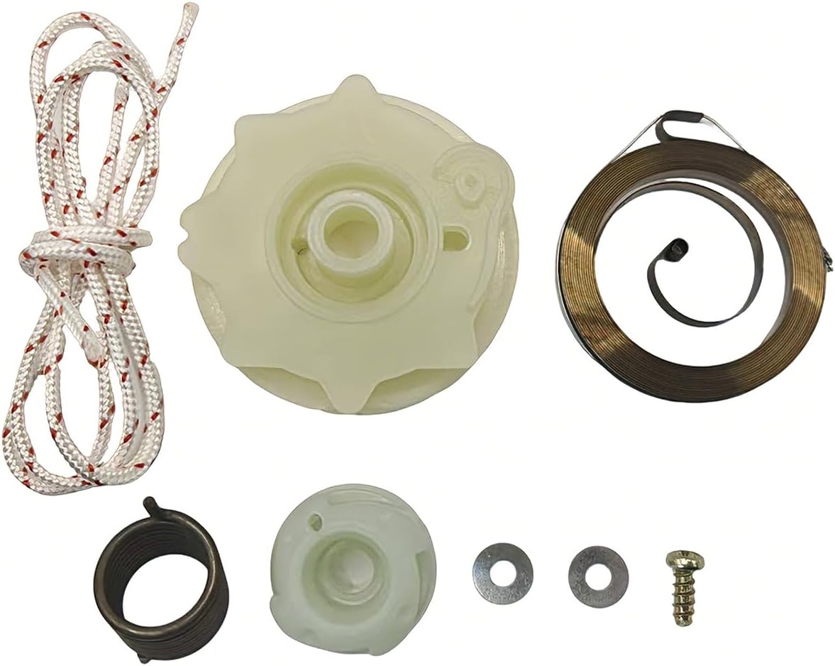 Chainsaw Recoil Starter Pulley Spring Kit Replacement Part 530071966