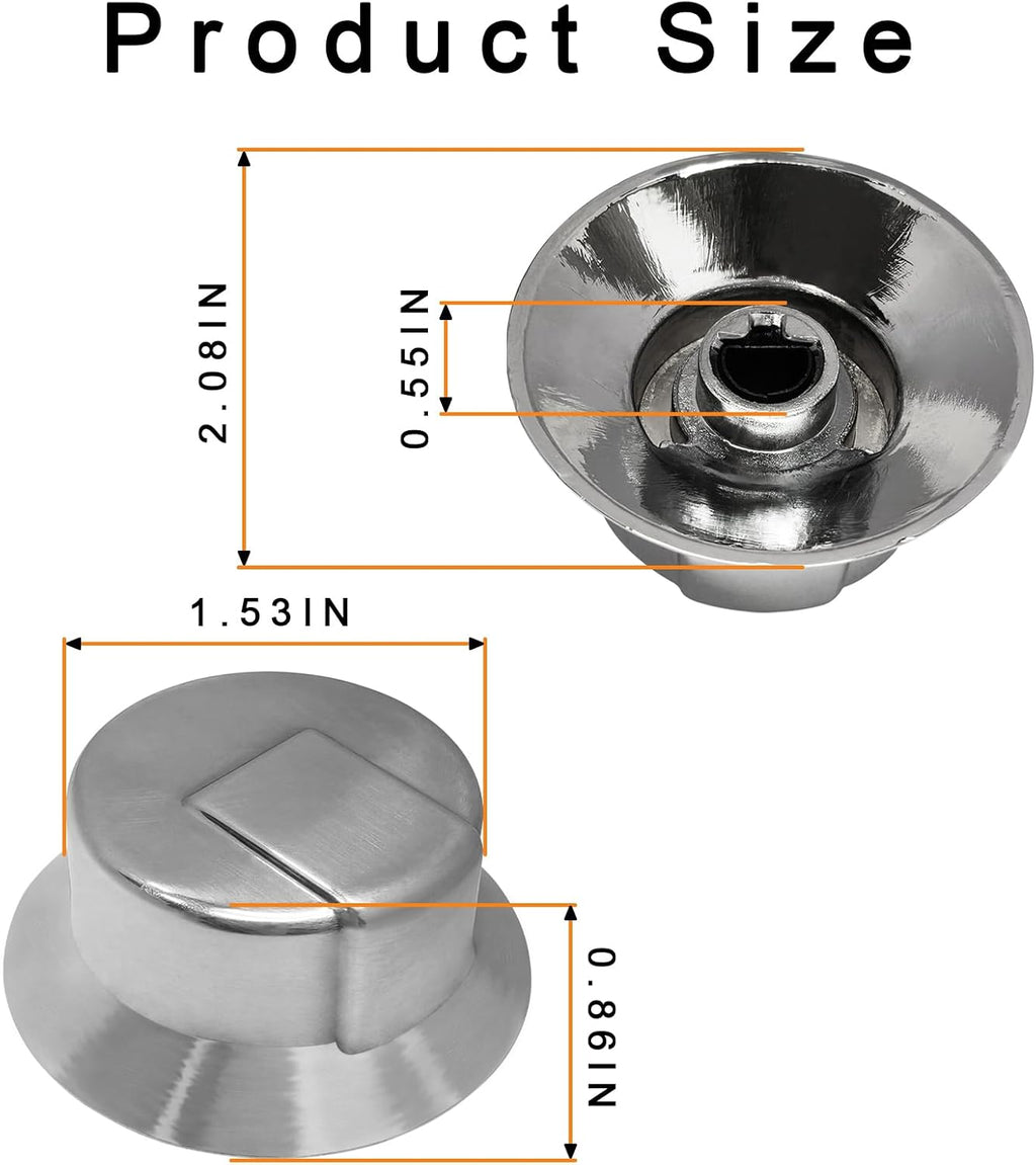 (5 Pack) 318569904 Stove knobs Replacement for Frigidaire Electrolux