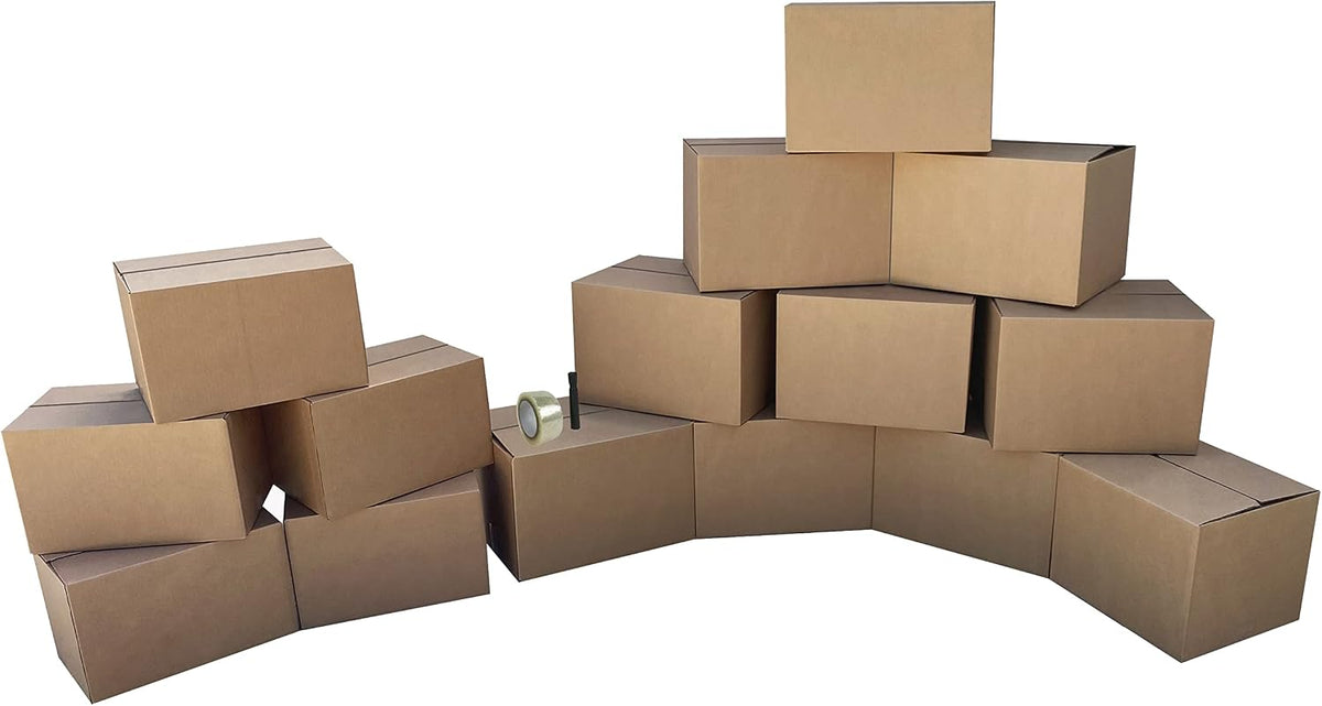 Moving Boxes Bundles (Moving Box Kit 15 Pack)