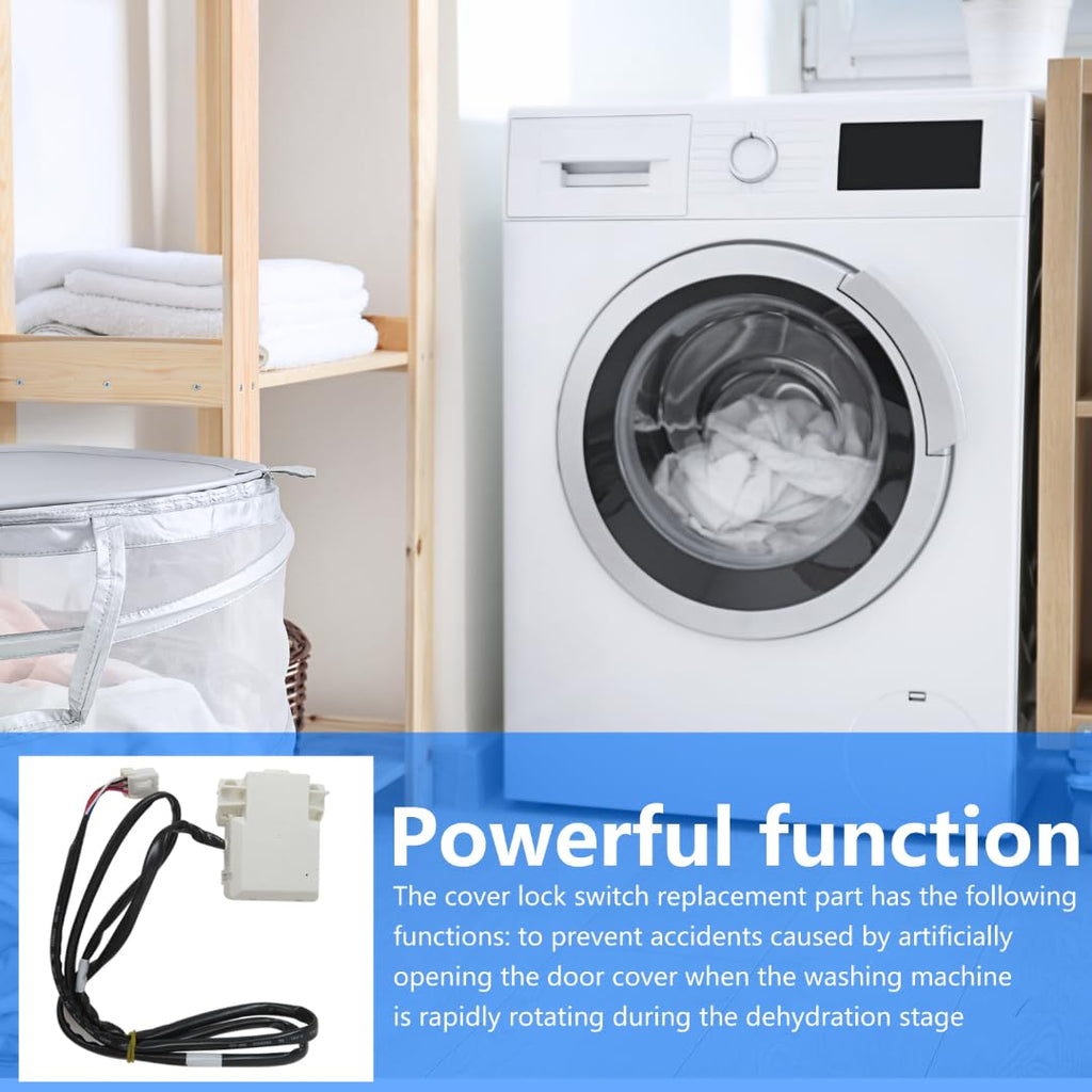 Upgraded Washer Lid Lock Switch Part Fit for LG Models WT7500CW WT7600HKA WT7200CW WT7700HVA,Replaces Part# EBF61674802 EBF60665201 PS8751171 by Vicue