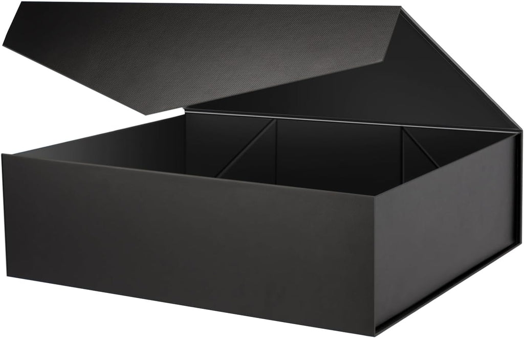 Extra Large Black Gift Box Magnetic Lid 17x14.5x5.5in
