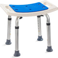 Dr.Kays Shower Chair for Inside Bathroom 350 lbs Shower Stool with Adjustable Height, Portable Heavy-Duty Bath Bench