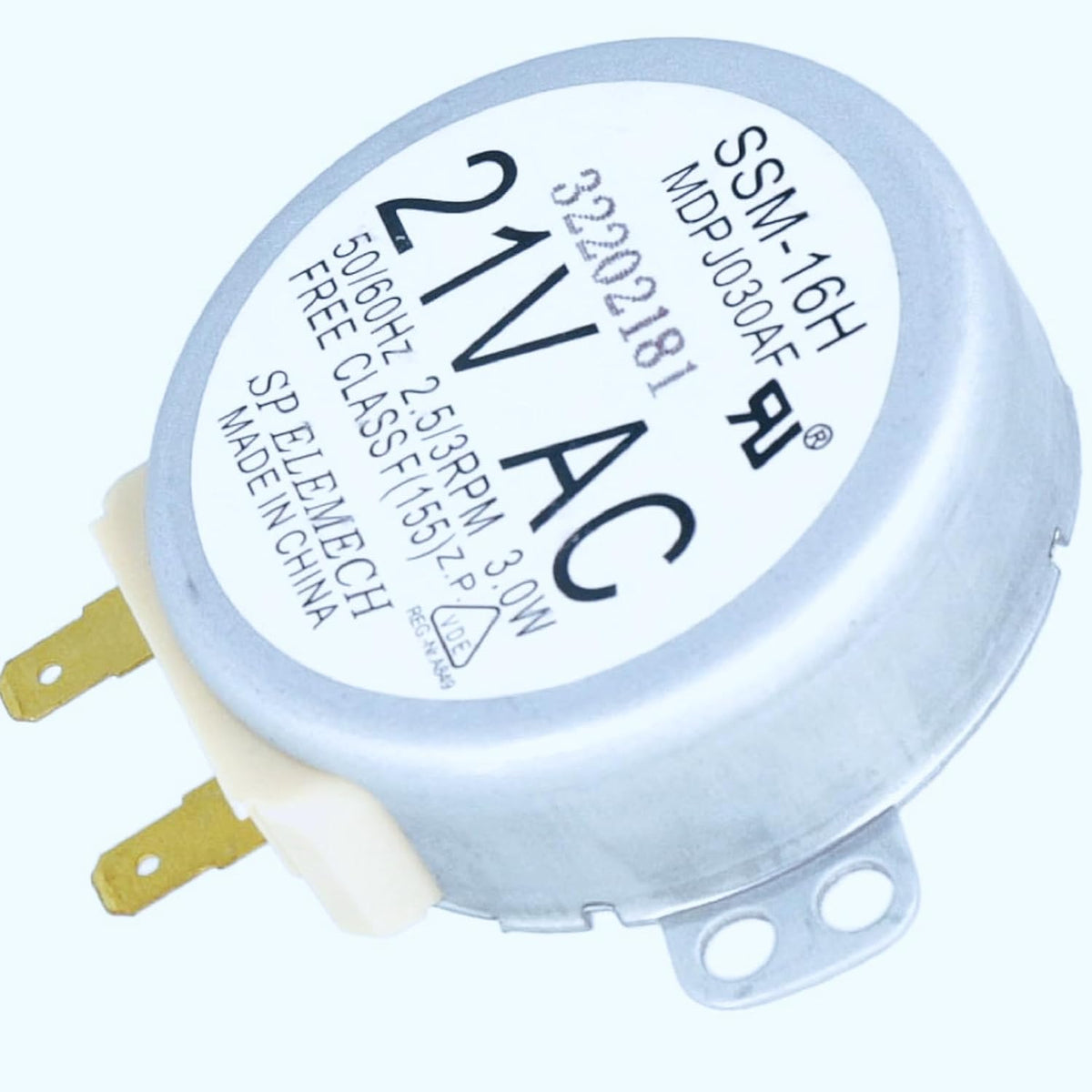 WB26X10038 (SSM-16H MDPJ030AF) Microwave Turntable Motor Replacement for GE