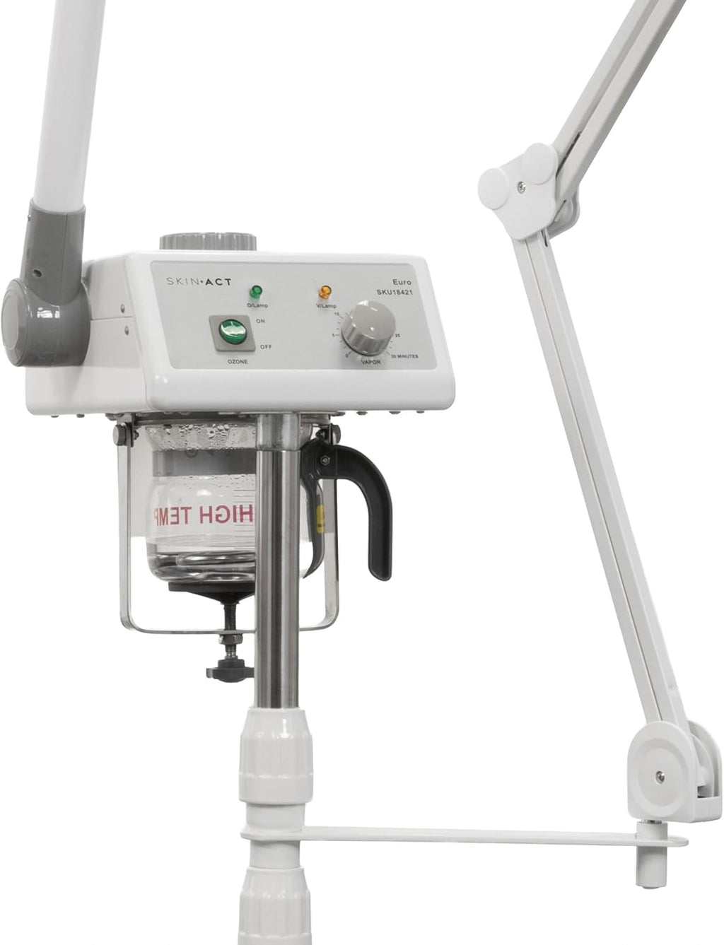 Euro Facial Steamer with Aroma Therapy with LED Magnifying Lamp