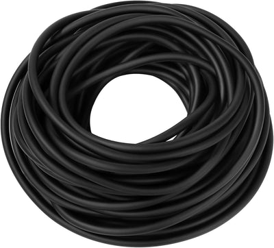 50 Feet Aquarium Airline Tubing, Standard 3/16" Tubing for Fish Tank Air Pump (Black)