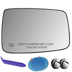 Passenger Side Mirror Glass Compatible with RAM 1500 2500
