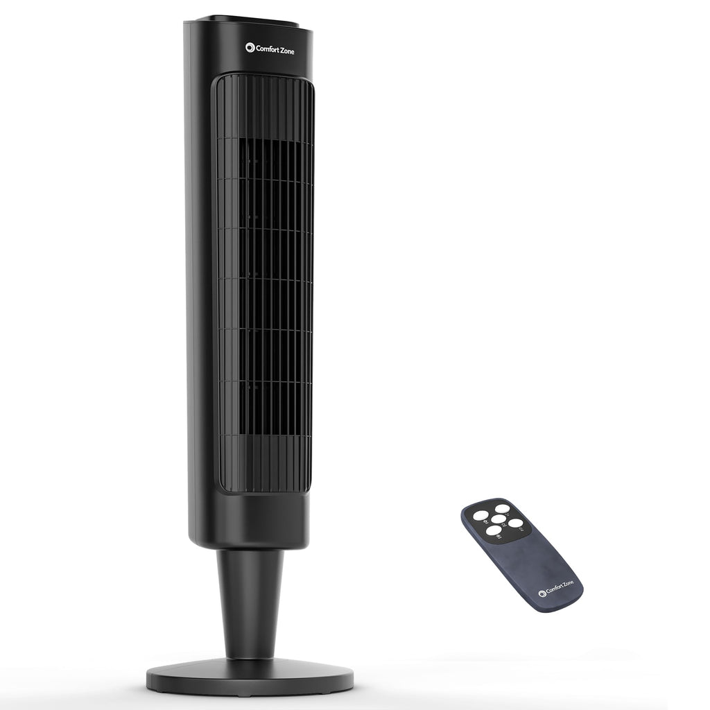 36" Oscillating Tower Fan with Remote & Timer