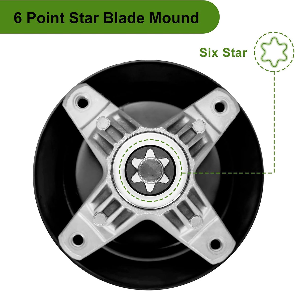 918-04822B Spindle Assembly Fits for Craftsman Cub Troy Bilt Pony Bronco 42" Mower Deck Tractor, Come with All