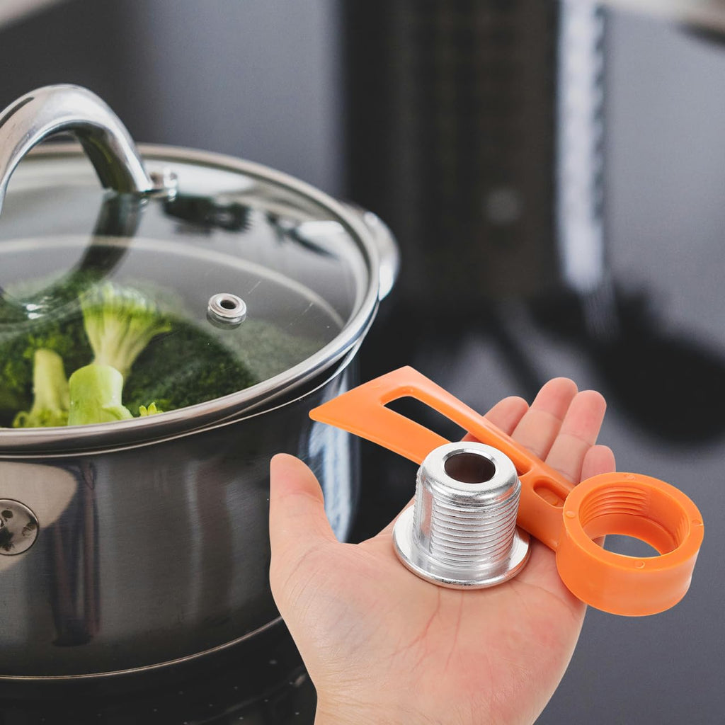 Vacuum Pot Lid Silicone Sealing Ring and Handle Replacement Set