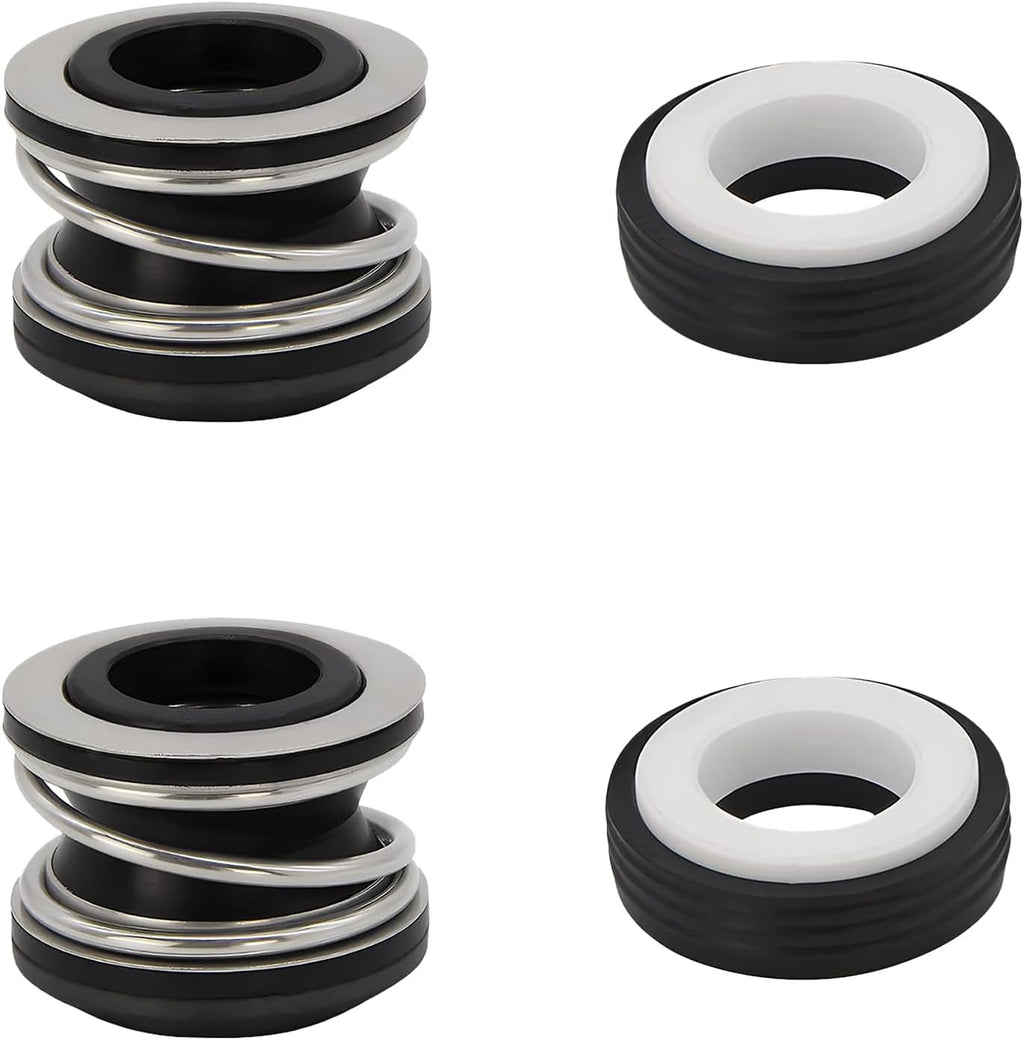 2-Pack PS-201 3/4" Shaft Seal Kit for Hayward Pool/Spa Pump Motor Replacement - Fits Super Pump SPX1600Z2, SP2605X7A, SP2605X71, SP1600x5, SP1607x10, MaxFlo SP2800x5, Super II SP3010(EEAZ) ,AS-201