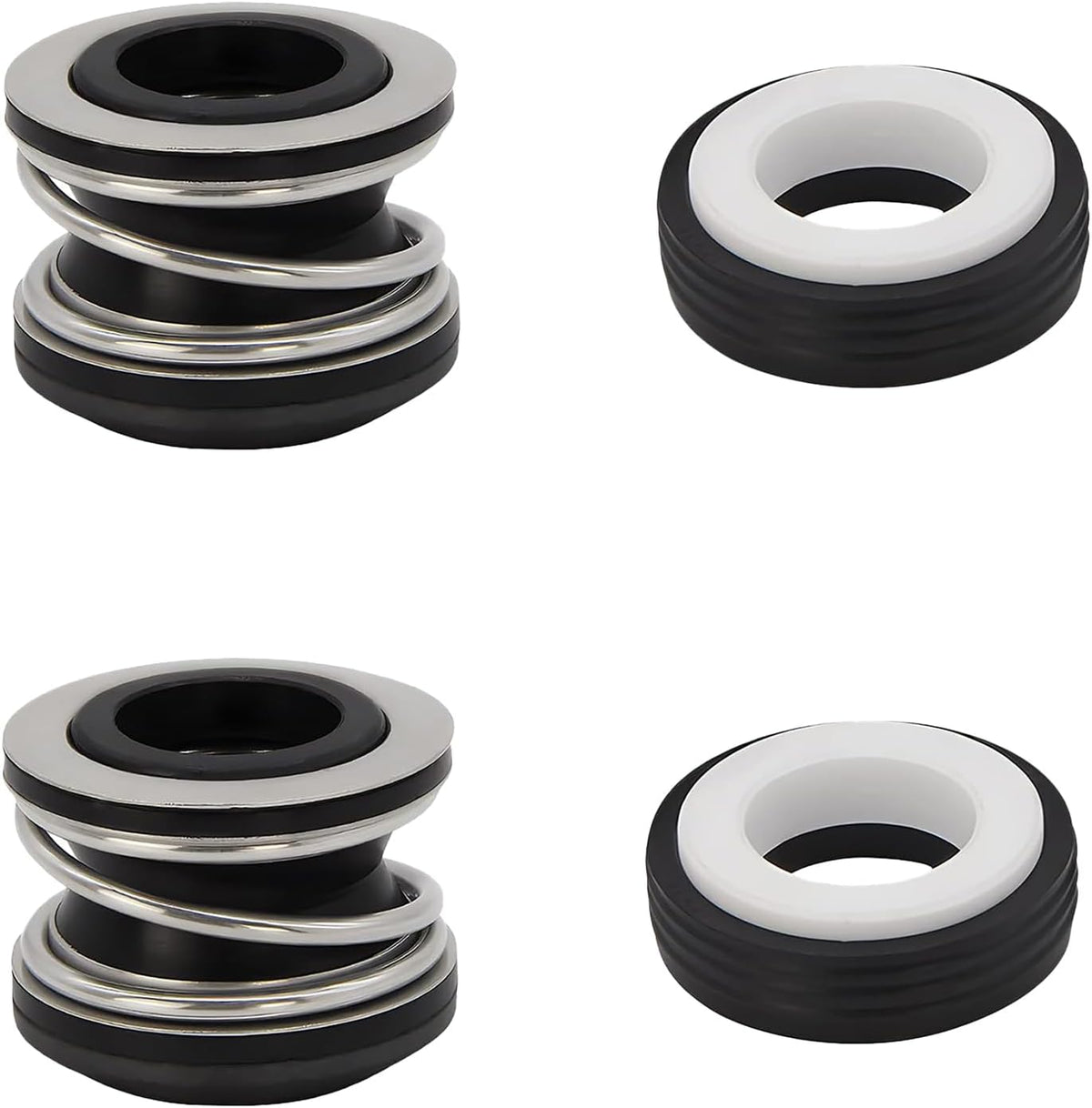 2-Pack PS-201 3/4" Shaft Seal Kit for Hayward Pool/Spa Pump Motor Replacement - Fits Super Pump SPX1600Z2, SP2605X7A, SP2605X71, SP1600x5, SP1607x10, MaxFlo SP2800x5, Super II SP3010(EEAZ) ,AS-201