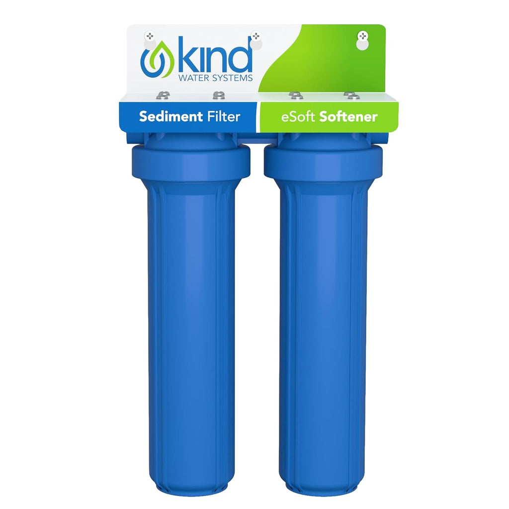 Whole House Salt Free Water Softener Alternative - Filters Dirt, Sand, and Debris - Protects Plumbing and Appliances