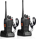 Walkie Talkies Rechargeable Long Range Two-Way Radios with Earpieces,2-Way Radios UHF Handheld Transceiver Walky
