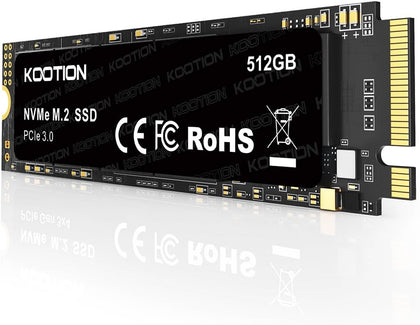 512GB PCIe 3.0 M.2 Internal Solid State Drive PCle 3.0x4 SSD NVMe M.2 2280 Internal SSD Up to 3500MB/s PCIe Gen 3