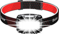 LED Headlamp Rechargeable, 2000L Super Bright Headlight Flashlight