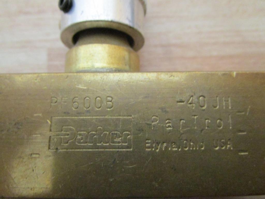 Parker Flow Control Valve PF600B