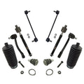 TRQ Front Steering & Suspension Kit Ball Joint Steering Rack & Pinion