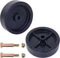 CheeMuii 2 Pack 734-0973 Lawn Mower Deck Wheels Kit with Bolts and Nuts