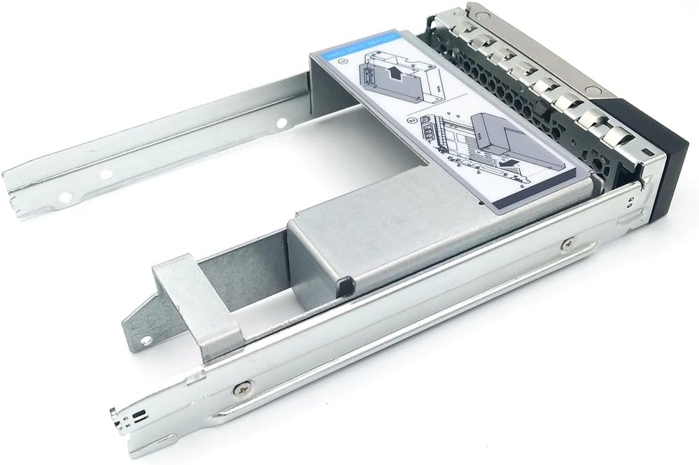 3.5" X7K8W Hybrid Tray Caddy with 2.5" 9W8C4 Adapter for dell Servers