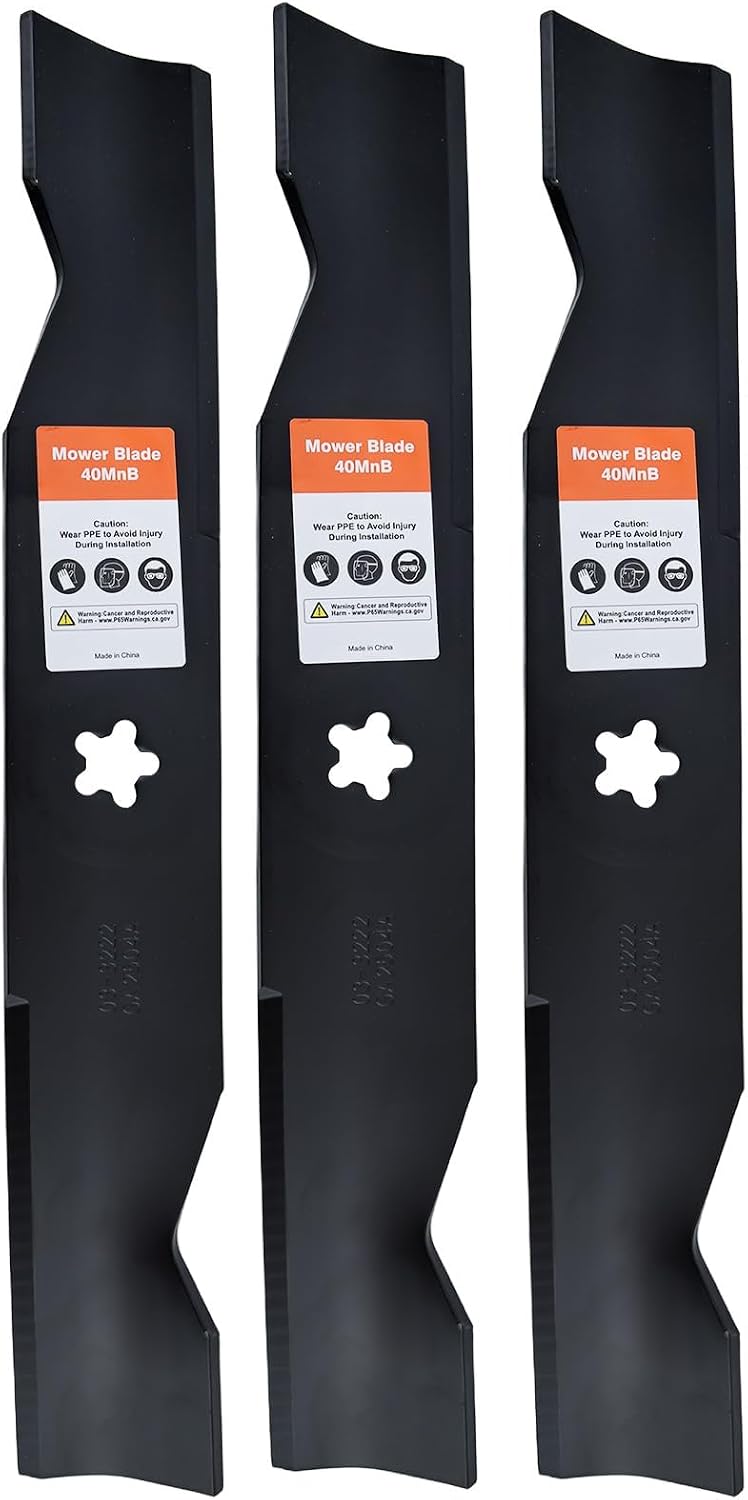 Hipa 532180054 48 Inch Mower Blades for Husqvarna Z248F YTH24V48 YTH24K48