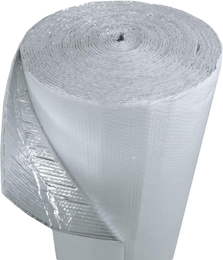 US Energy White Pre-Cut Inserts 1 Car Garage Door Insulation Kit Reflective Foam Fits 8x8 9x8 10x8 Single Garage Doors