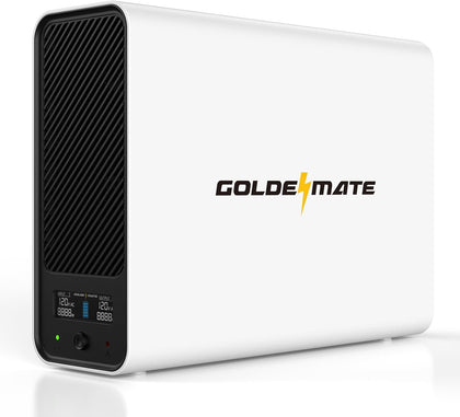 1000VA/600W Lithium UPS Battery Backup & Surge Protector, White | Pro Version with Communication Port, Pure Sine