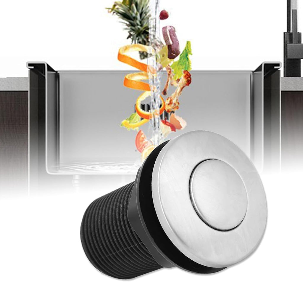 Eujgoov Air Switch Kit 32mm Self-Locking Button for Spa Tub