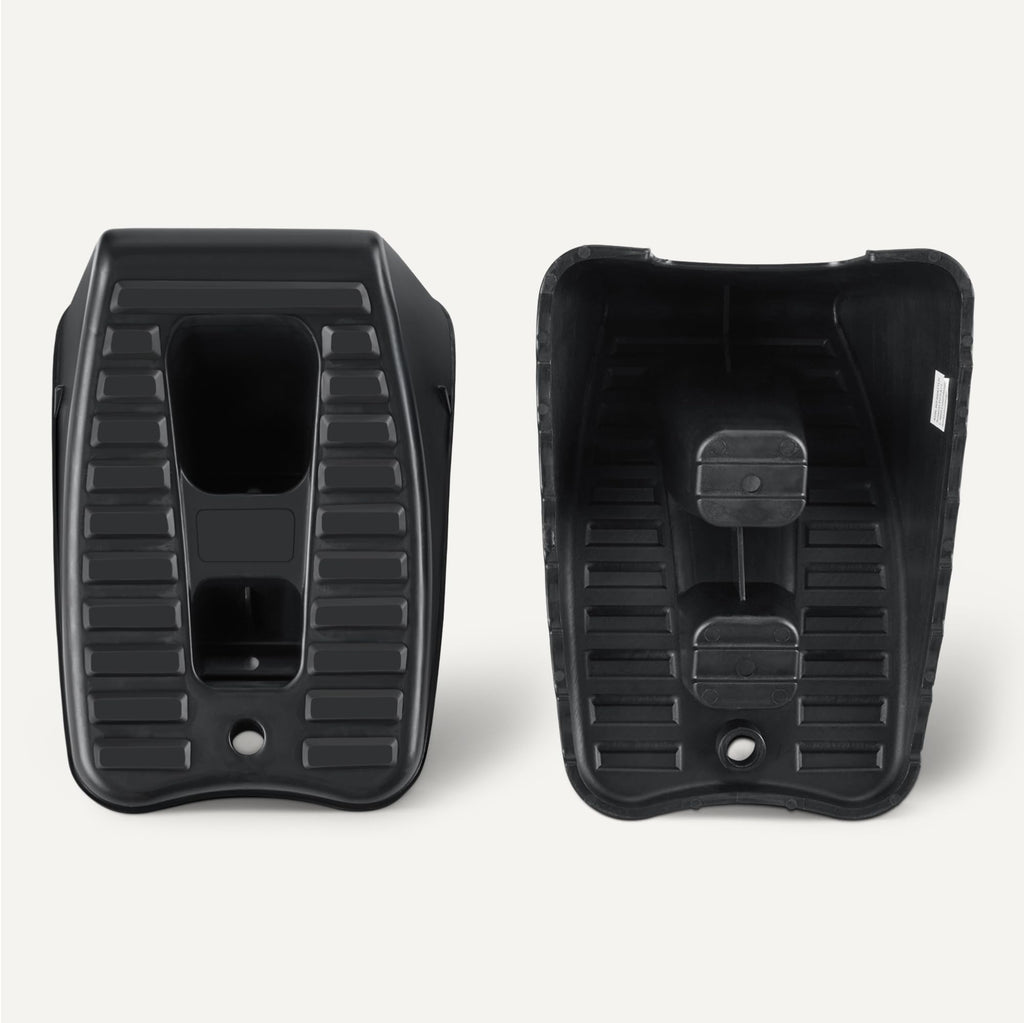 Automotive Wheel Chocks, 2-Pack, Black
