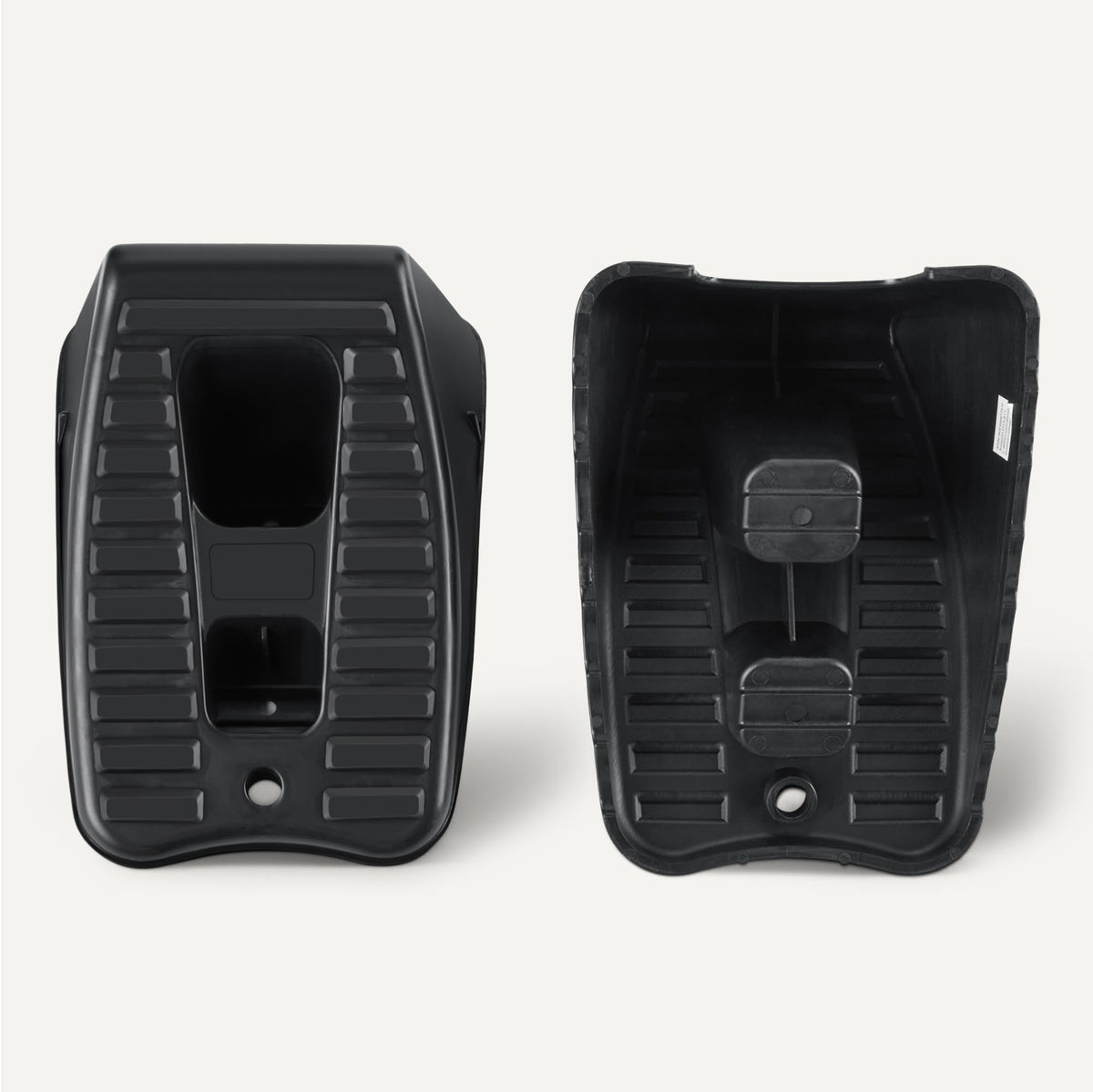 Automotive Wheel Chocks, 2-Pack, Black