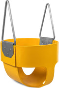 American Swing Yellow Toddler Full Bucket Swing Seat Commercial or Residential