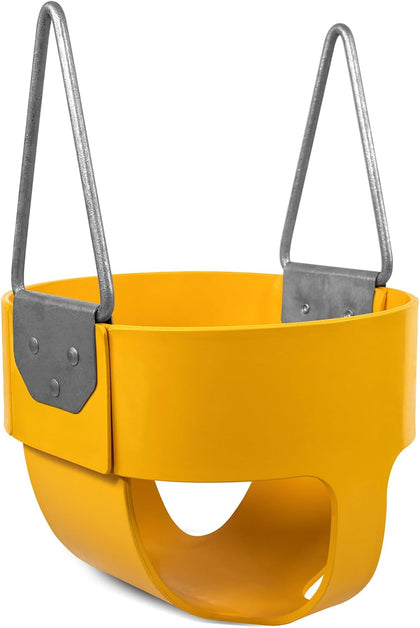 American Swing Yellow Toddler Full Bucket Swing Seat Commercial or Residential