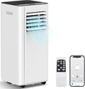 16000 BTU Portable Air Conditioners with WiFi APP | 5-in-1 Fast Cooling for 850 Sq.Ft, Dehumidifier, Fan, 24H Timer