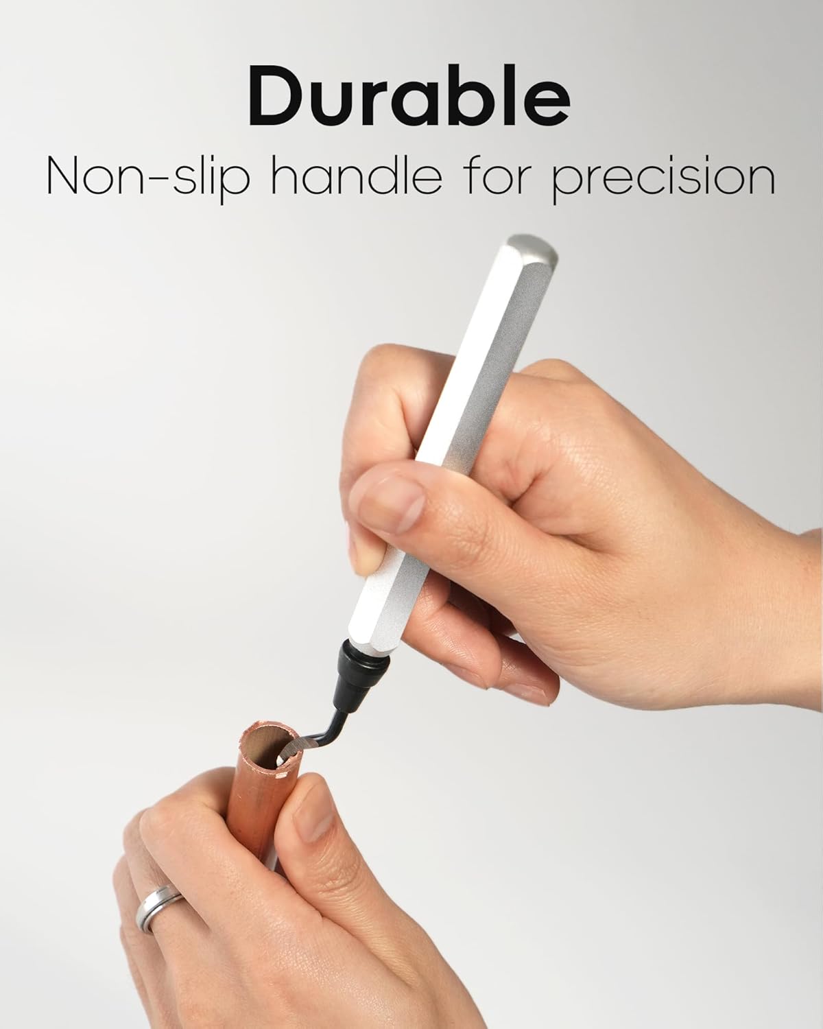 11-Blade HSS Deburring Tool for 3D Printing, Metal, Resin and Pipe