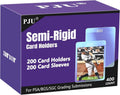 200ct Semi Rigid Card Holders & 200ct Card Sleeves for PSA Graded Cards | PSA, SGC, BGS, CSG Graded Card Submissions