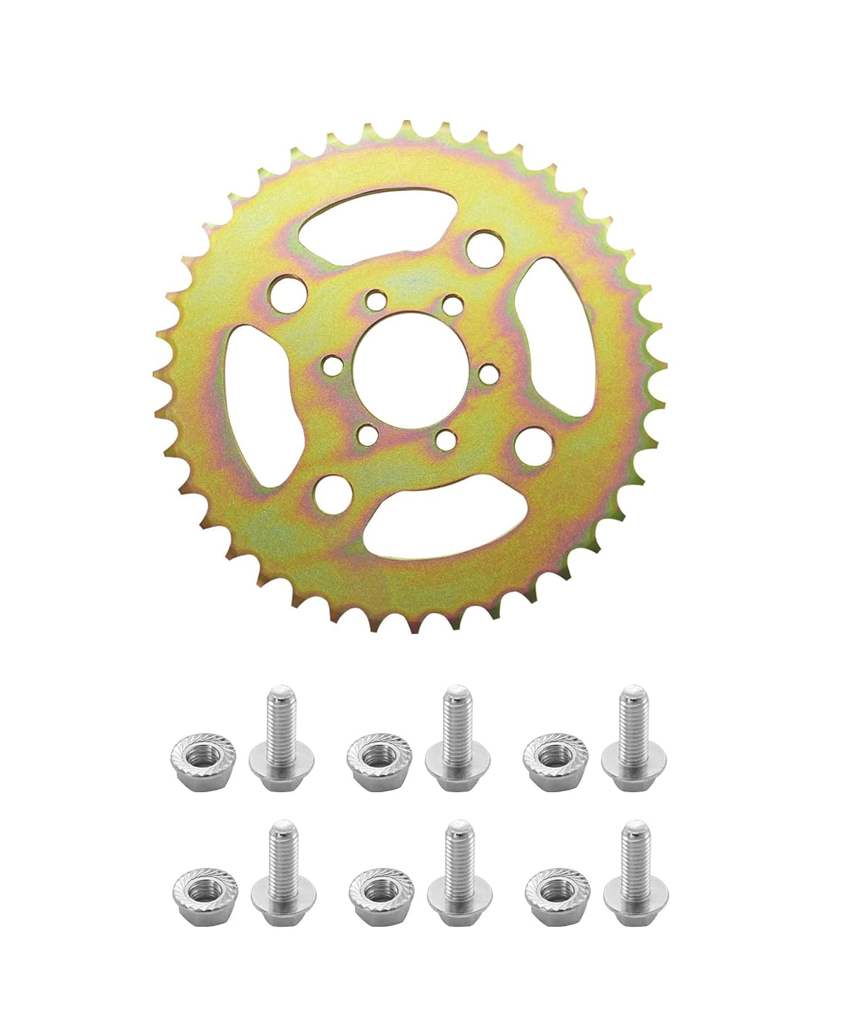 Upgrade 40T High Speed Rear Chain 6 Hole Sprocket # 40 41 420
