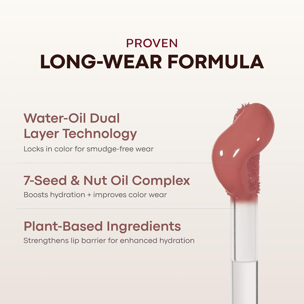 Shocking Lip Tint - Long-Lasting Stain with Shea Butter, Petal