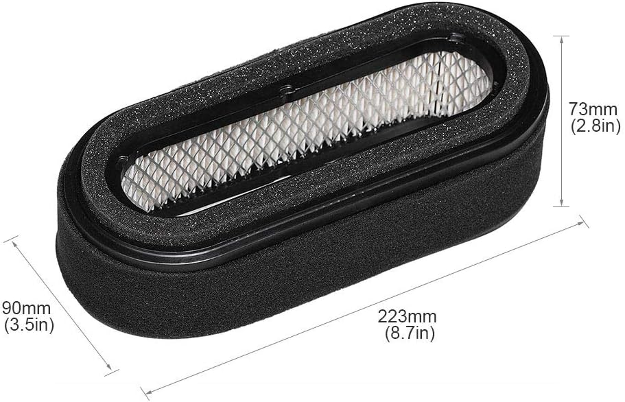 11013-2205 Air Filter Pre Filter 49065-7010 Oil Filter Fuel Filter Spark Plug Kit Compatible with Kawasaki FD590V