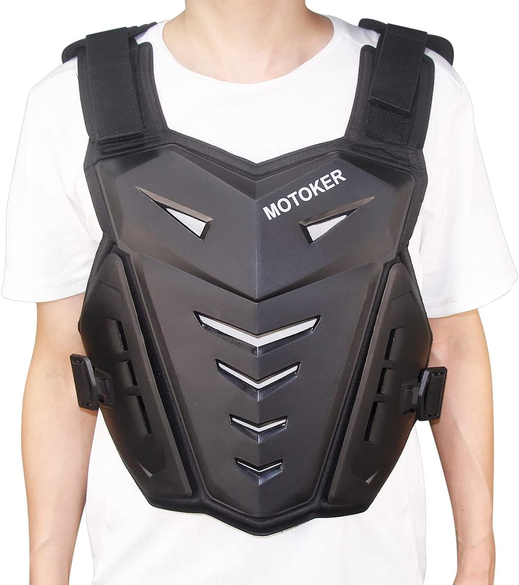 Adult Youth Motocross Chest Protector Riding Armor Vest Dirt Bike Back Protector Motorcycle Racing