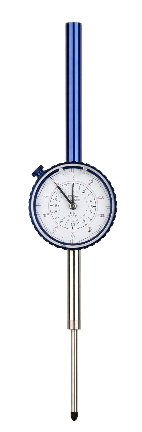 Fowler 52-520-120-0, ADG Dial Indicator with 0-2" Measuring Range
