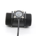 G1-1/2" 1.5" Water Flow Sensor Food-Grade Switch Hall Effect Flowmeter Fluid Meter Counter 5-150L/min